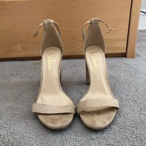 Lulus beige heels